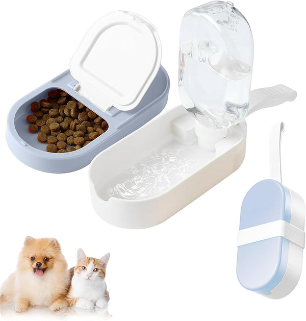 2-in-1 Portable Pet Water and Food Bottle