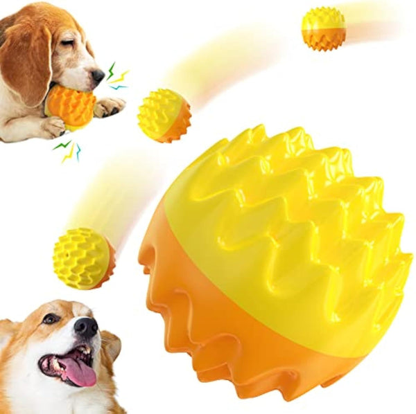 Durable Squeaky Dog Ball Toy for Aggressive Chewers